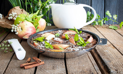 Gâteau aux pommes sans gluten