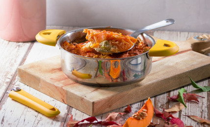 BUTTERNUT AND LEEK GRATIN