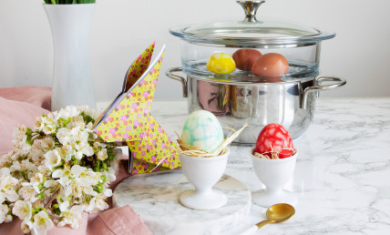 Oeufs de Pâques craquelés