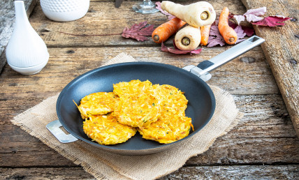 Rôstis de carottes et panais