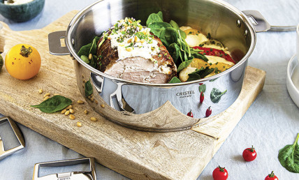 Poitrine de veau, ricotta et tomates mozza