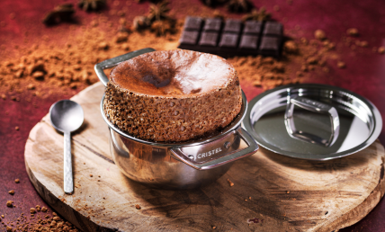 Soufflé mi-cuit au chocolat