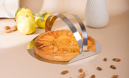 Tarte amandine aux coings