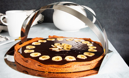 Tarte chocolat banane