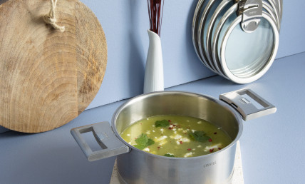 Velouté de concombres à la feta