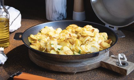 Truffade de pommes de terre