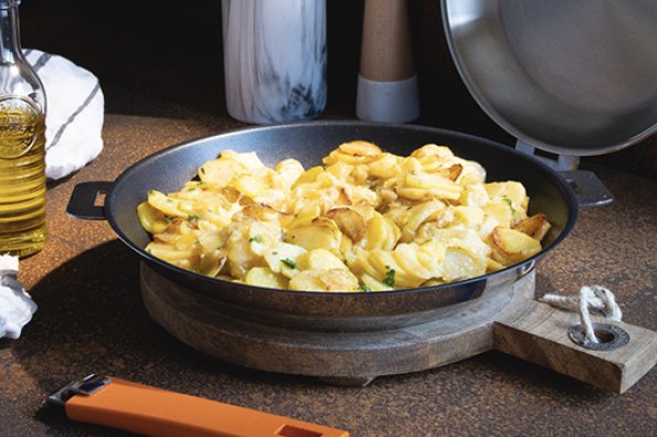 Truffade de pommes de terre