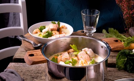 Pot au feu de la mer au safran