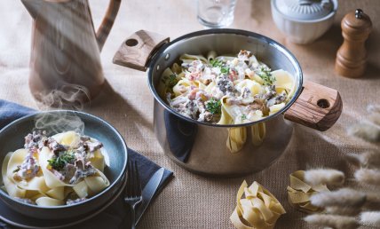 PÂTES A LA FORESTIERES