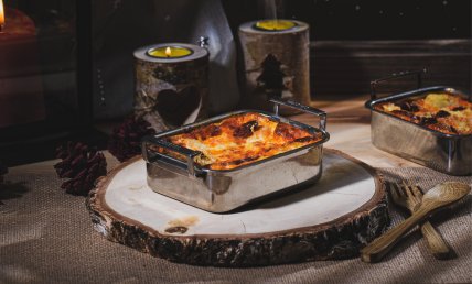 Clafoutis de choux fleurs au chorizo