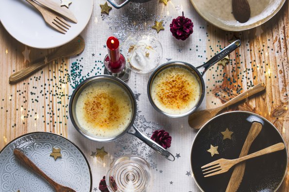 Crème brûlée au foie gras