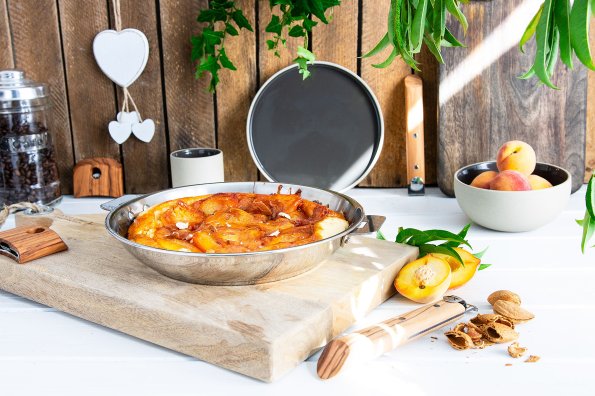 Tarte Tatin aux pêches