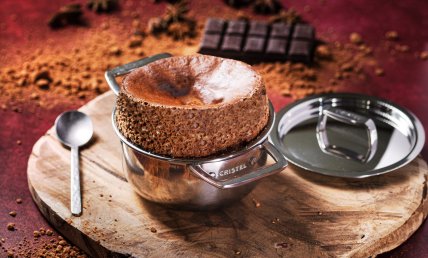 Soufflé mi-cuit au chocolat
