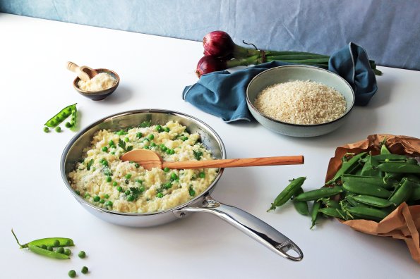 Risotto aux petits pois