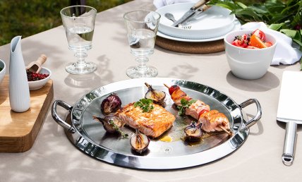 Saumon laqué au sirop d'érable