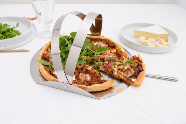 Tarte à l'oignon et au brie