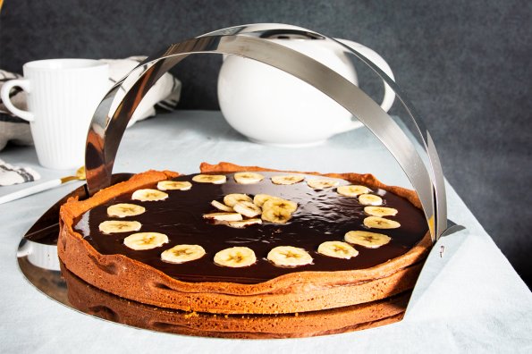 Tarte chocolat banane