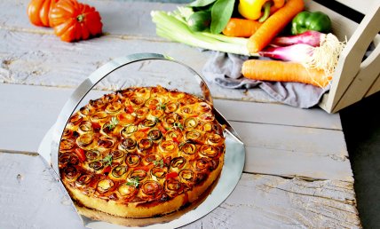 Tarte légumes du Soleil