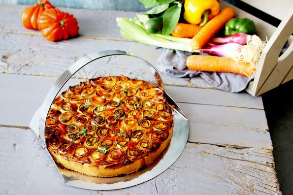 Tarte légumes du Soleil