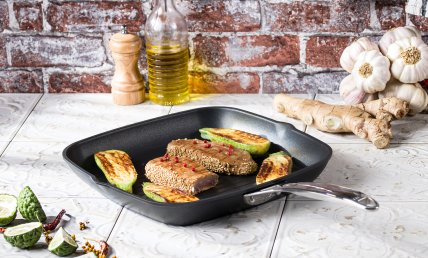 Tataki de thon au sésame et citron vert