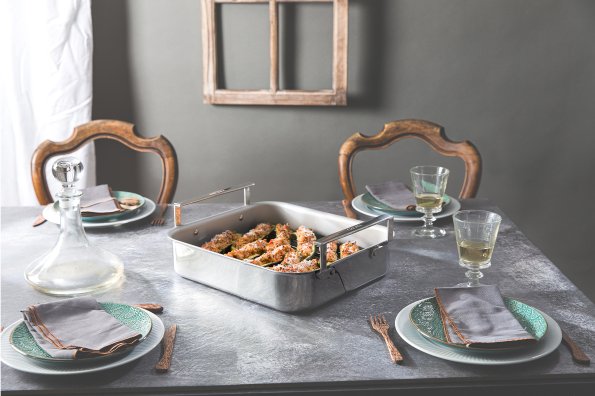 Courgette farcie au thon et à la tomate