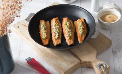 Truite laquée sauce soja