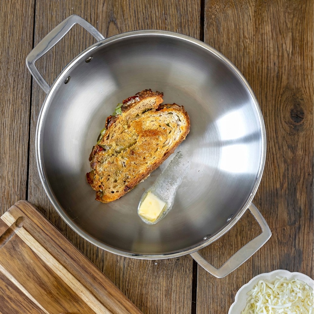 Castel'Pro sauté pan - Croque-monsieur